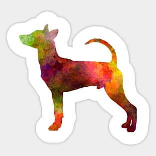 Taiwan Dog in watercolor Sticker